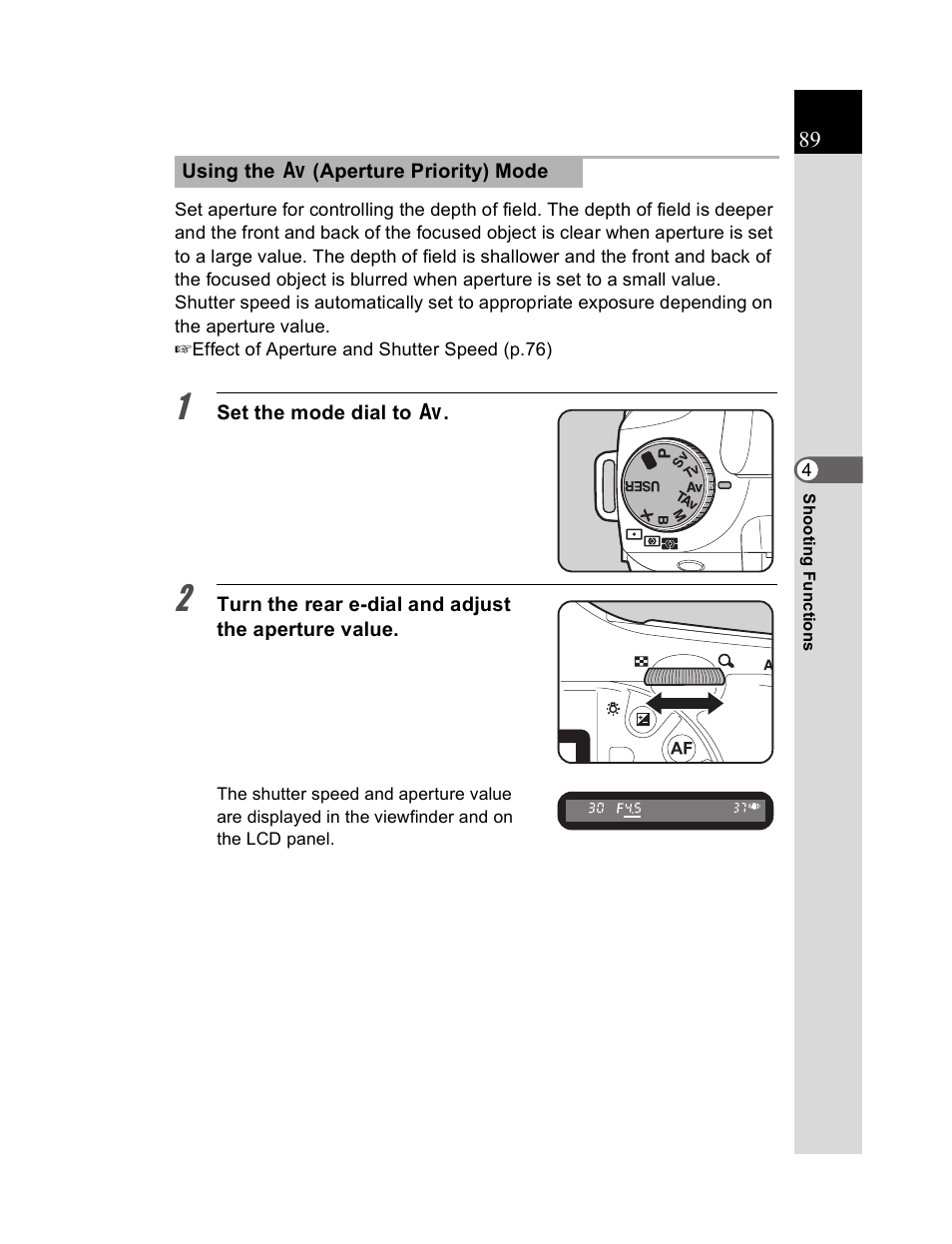 Pentax K20D User Manual | Page 90 / 286