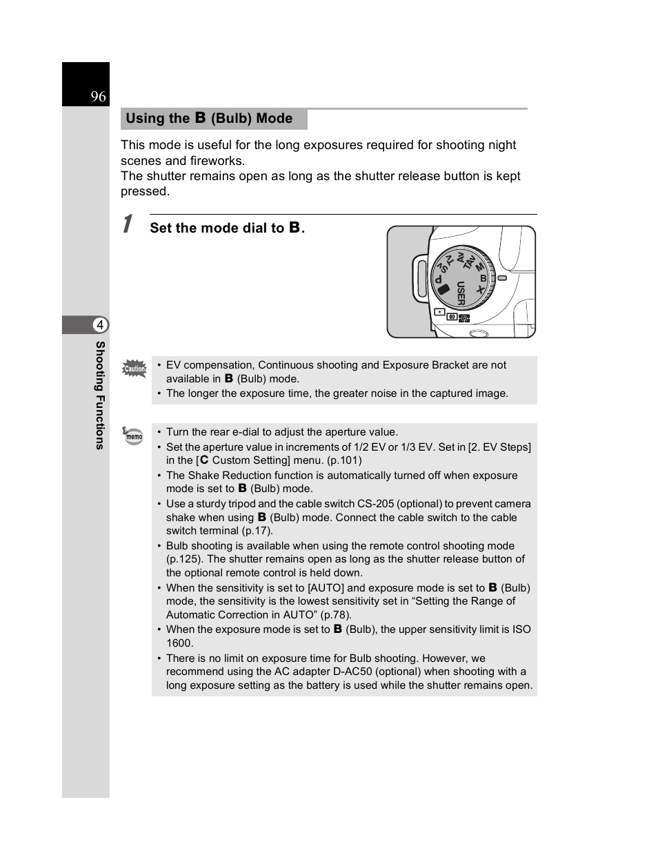 Pentax K20D User Manual | Page 97 / 286