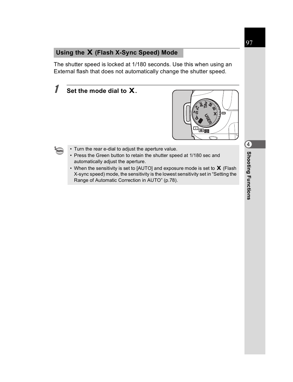 Pentax K20D User Manual | Page 98 / 286