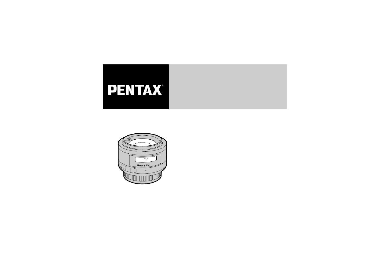Pentax Lens User Manual | 44 pages