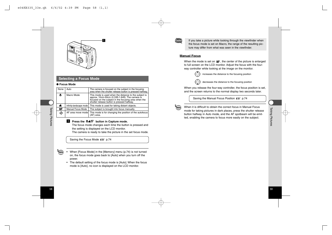 Pentax 330RS User Manual | Page 31 / 70