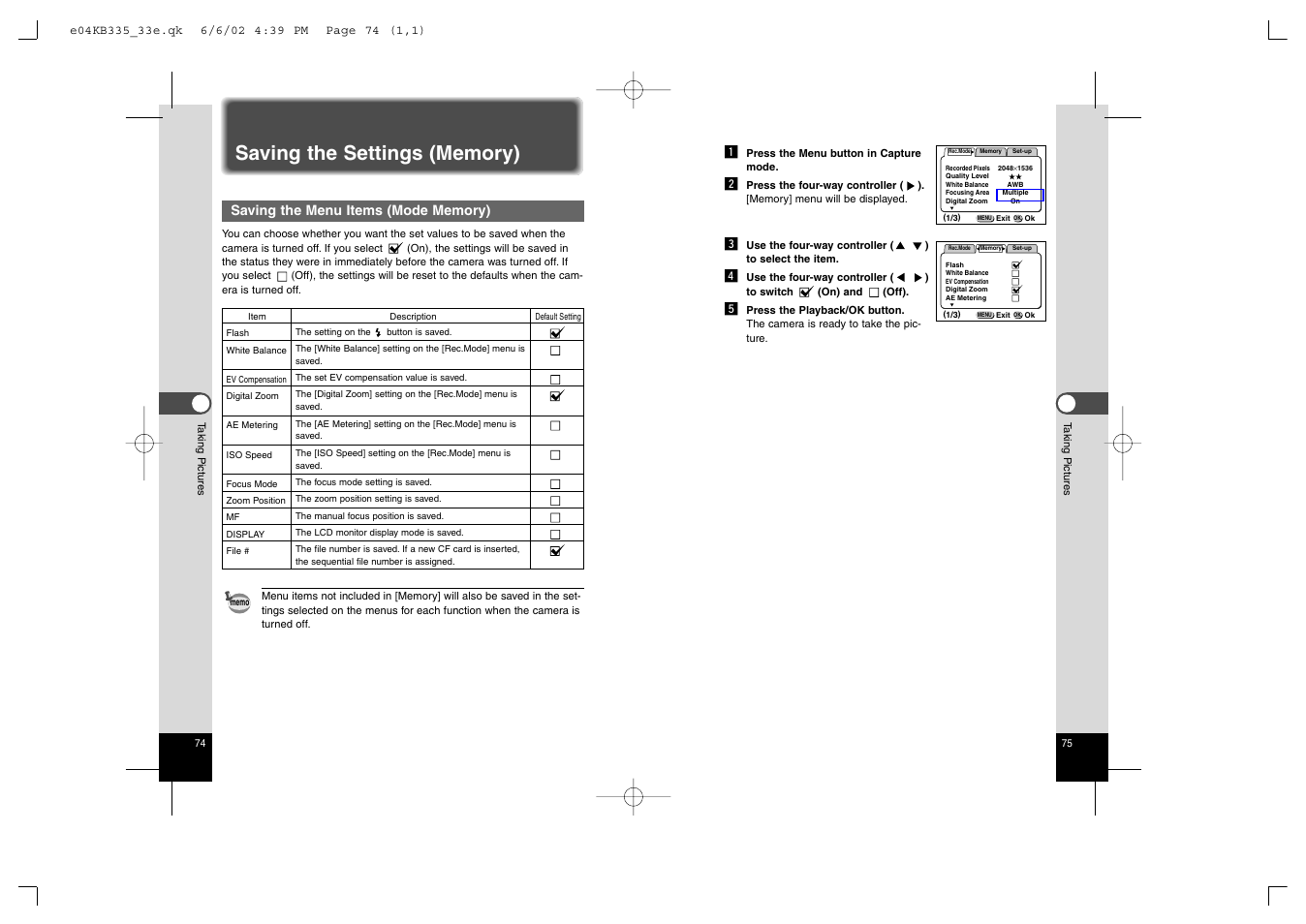 Pentax 330RS User Manual | Page 39 / 70