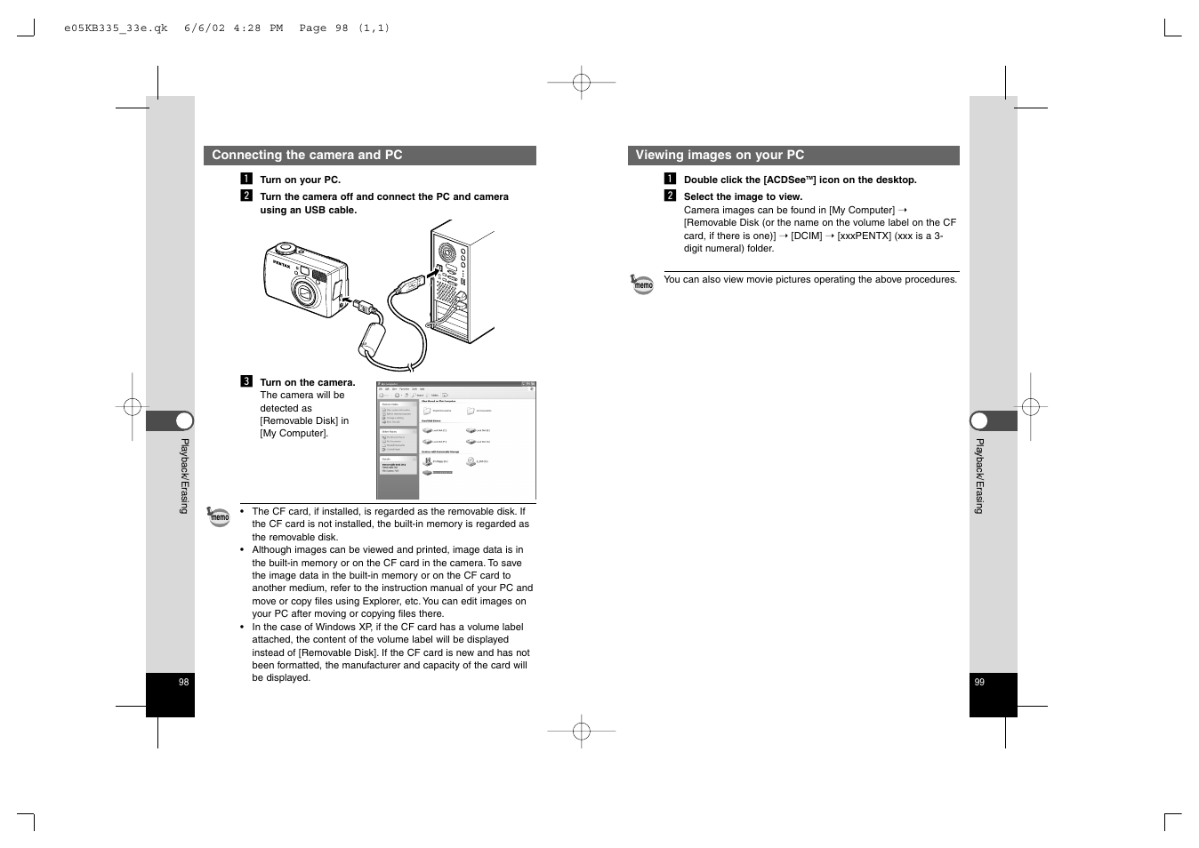 Pentax 330RS User Manual | Page 51 / 70