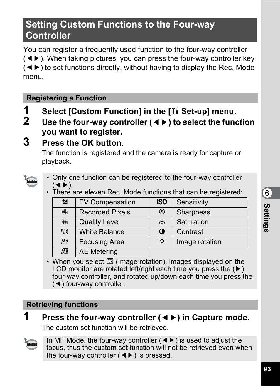 P.93), P.93 | Pentax Optio 33LF User Manual | Page 93 / 106