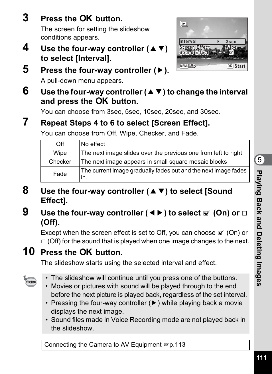 Pentax Digital Camera Optio WP User Manual | Page 113 / 188
