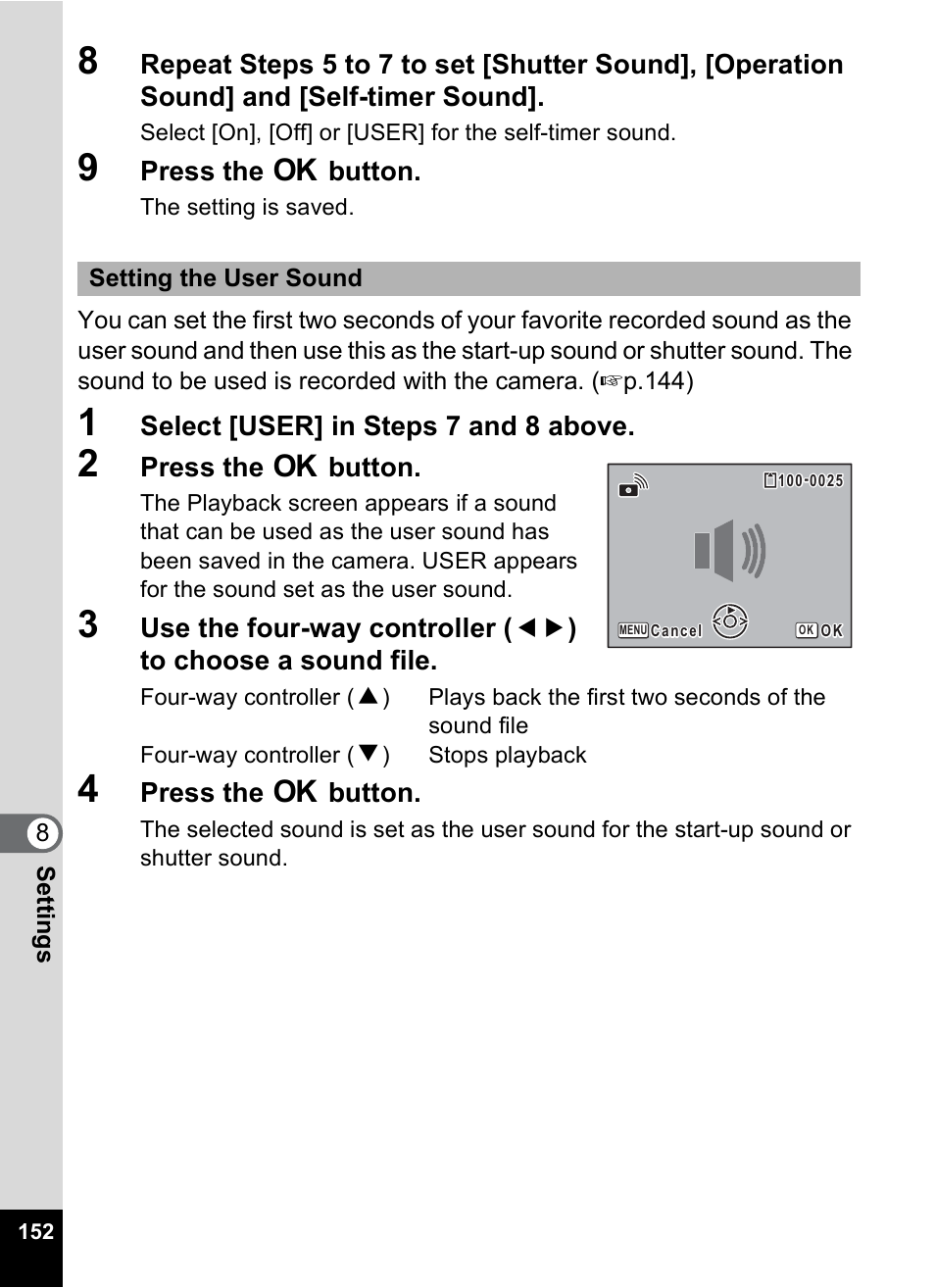 Pentax Digital Camera Optio WP User Manual | Page 154 / 188