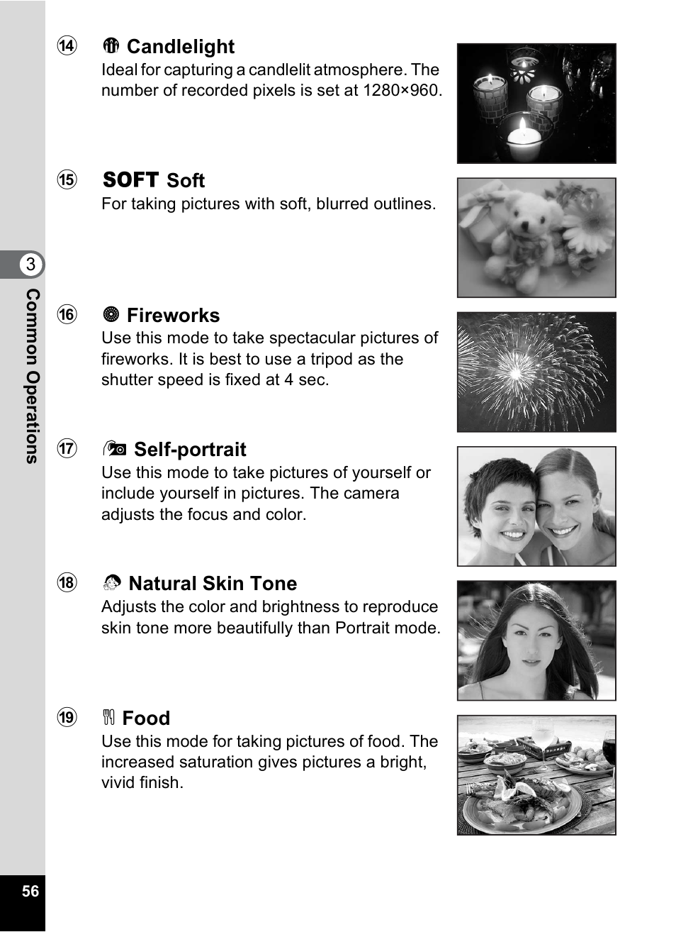 Pentax Digital Camera Optio WP User Manual | Page 58 / 188