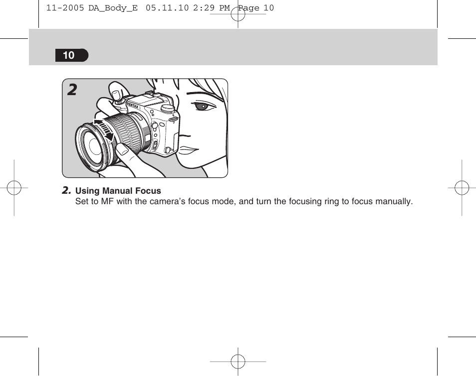 Pentax Digital Camera Lens User Manual | Page 12 / 32