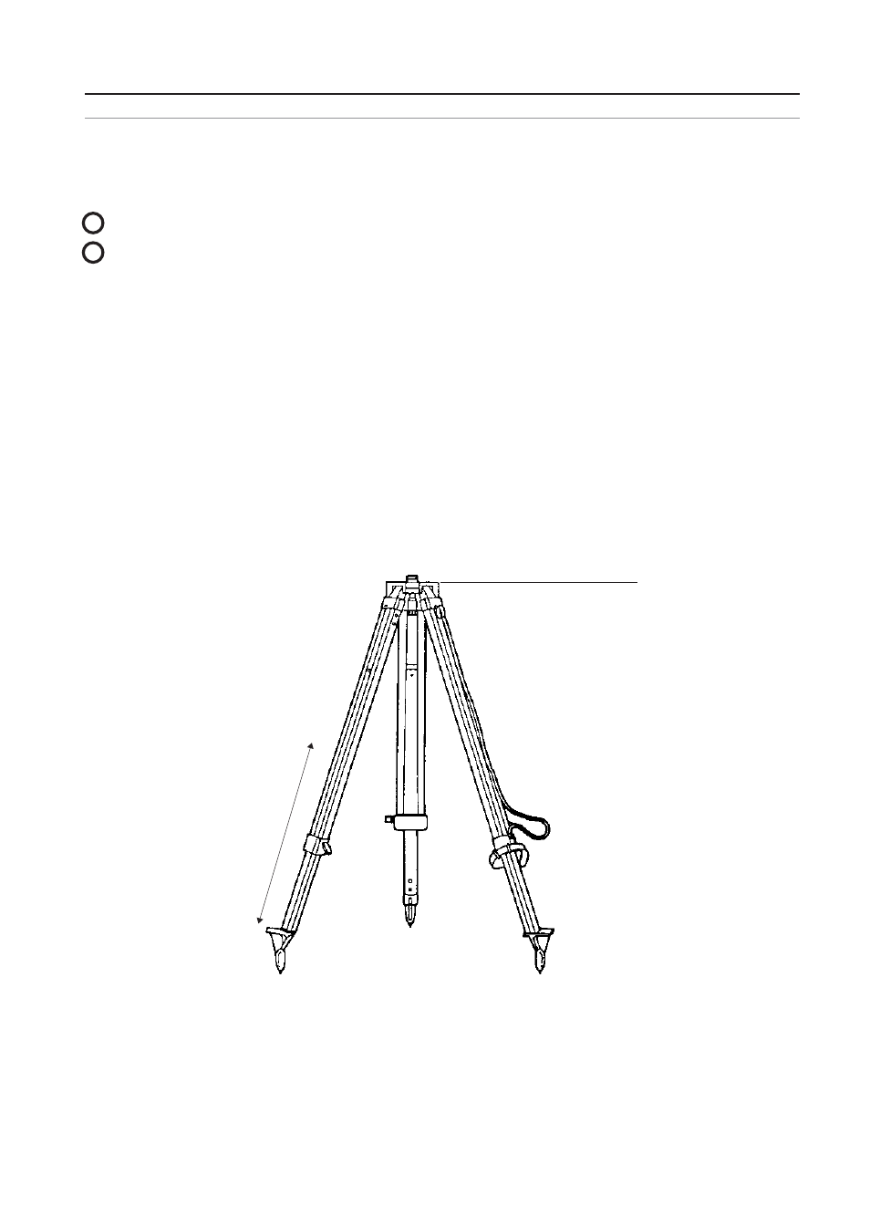 Preparation for measurement, 1 setting up the tripod | Pentax PLP-602R User Manual | Page 22 / 44