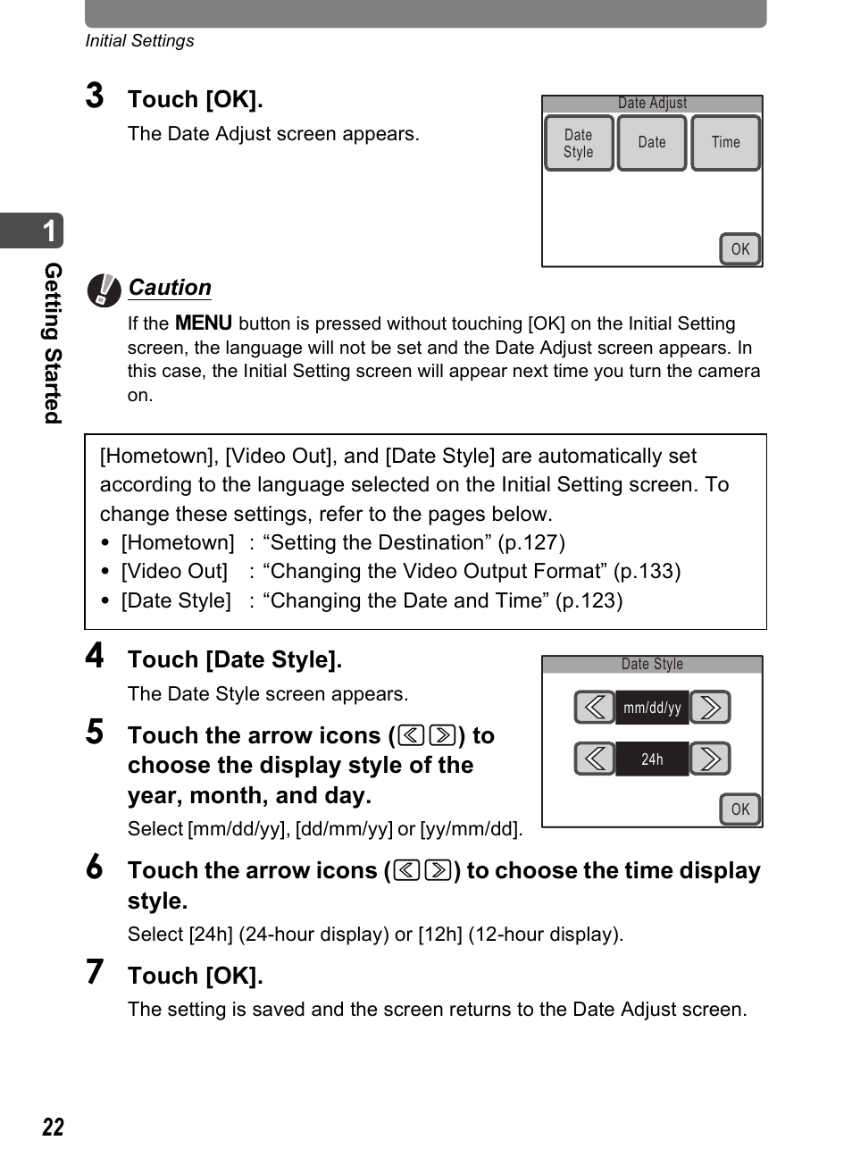 Pentax Optio T20 User Manual | Page 24 / 168