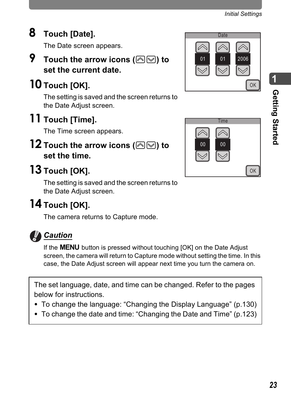 Pentax Optio T20 User Manual | Page 25 / 168