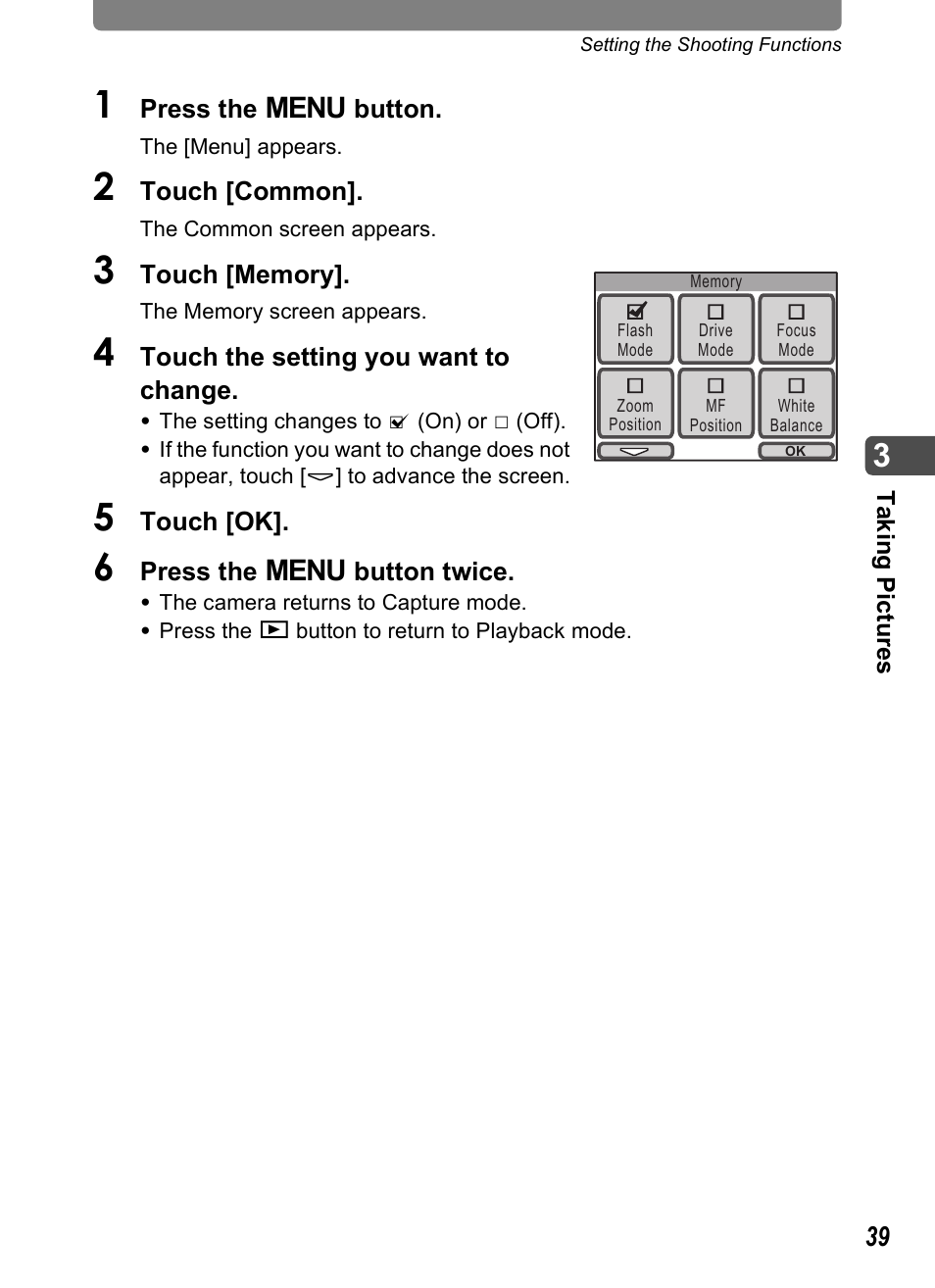 Pentax Optio T20 User Manual | Page 41 / 168
