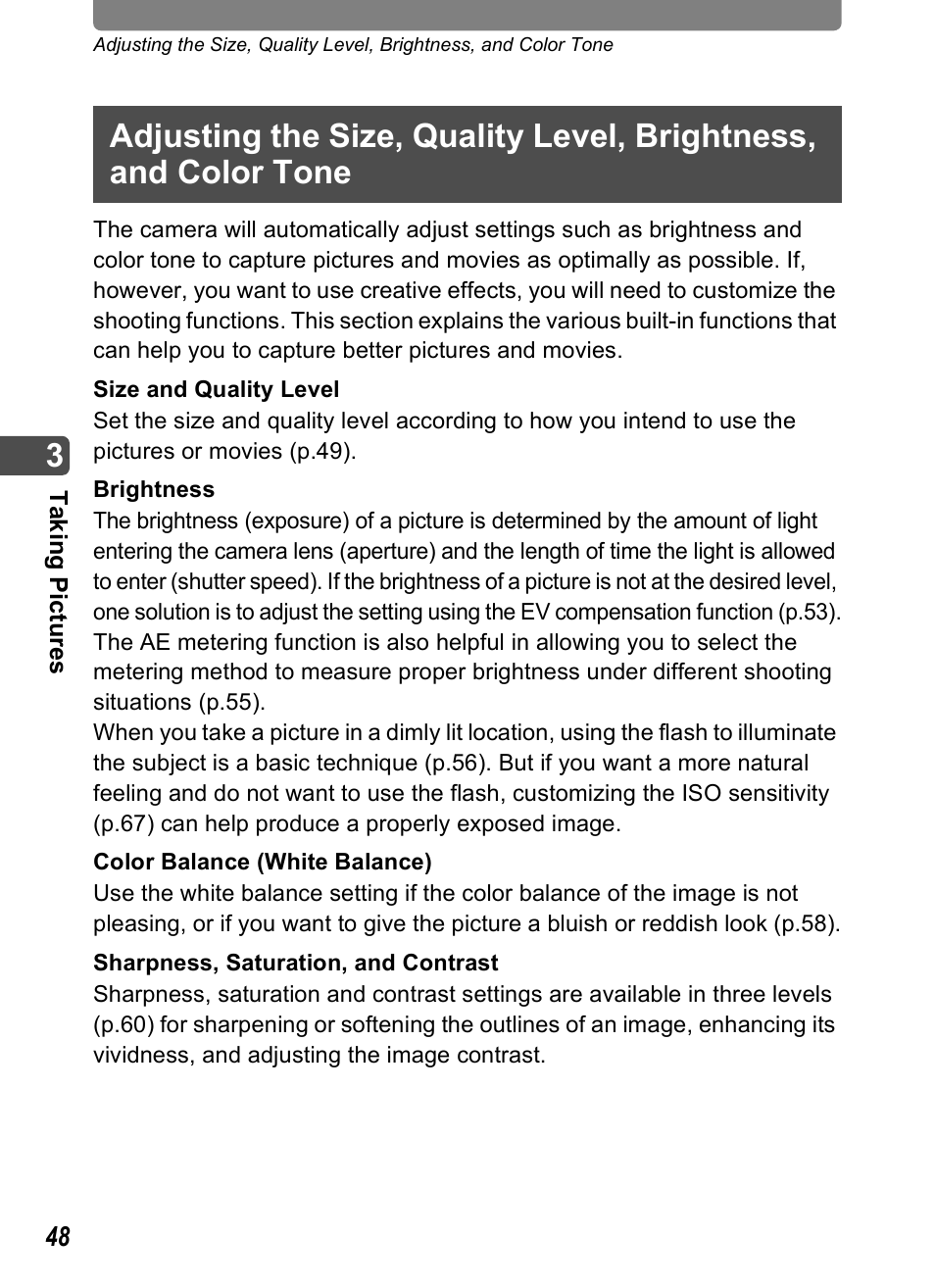 Pentax Optio T20 User Manual | Page 50 / 168