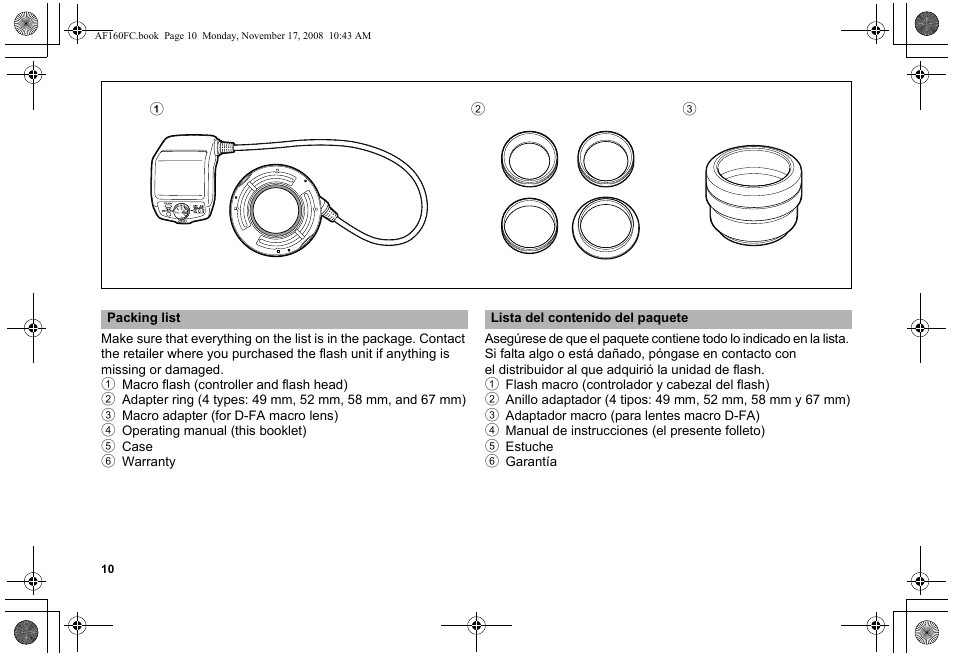 Pentax AF160FC User Manual | Page 11 / 45