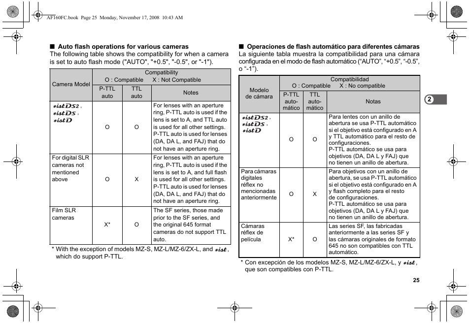 Pentax AF160FC User Manual | Page 26 / 45