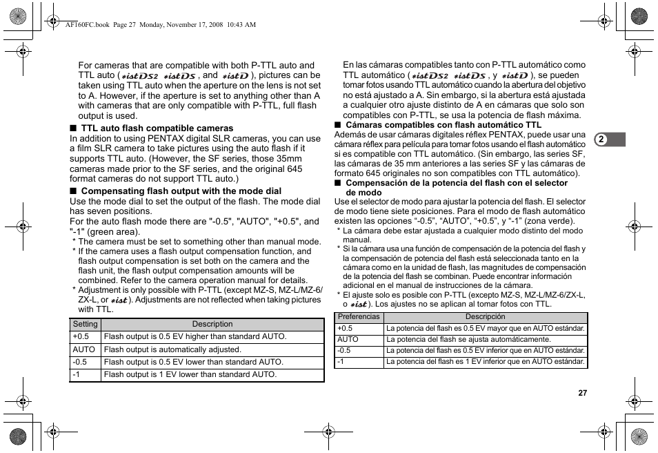 Pentax AF160FC User Manual | Page 28 / 45