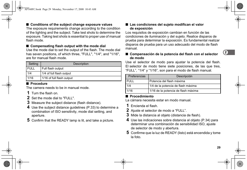 Pentax AF160FC User Manual | Page 30 / 45