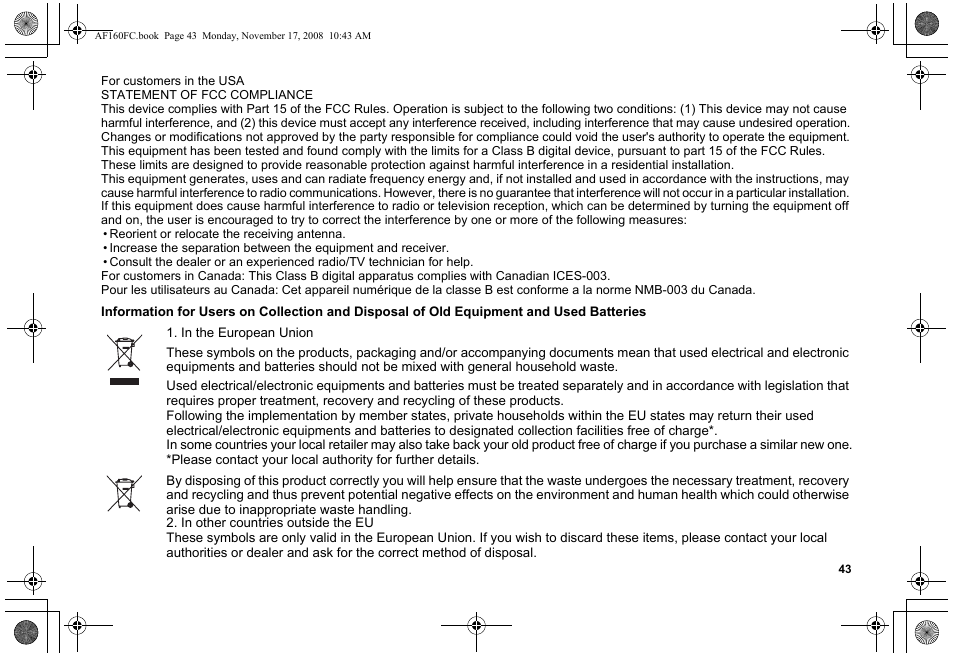 Pentax AF160FC User Manual | Page 44 / 45