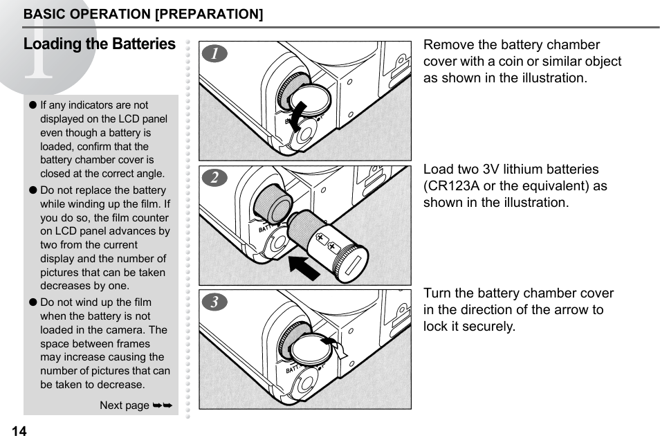 Loading the batteries | Pentax 67II User Manual | Page 16 / 84
