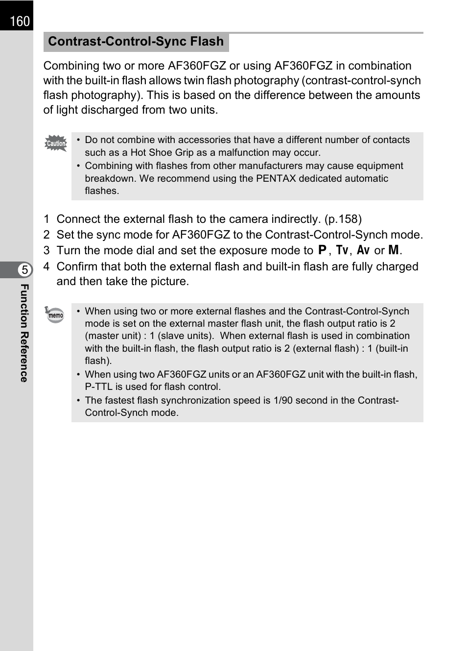 Contrast-control-sync flash | Pentax DS2 User Manual | Page 162 / 212