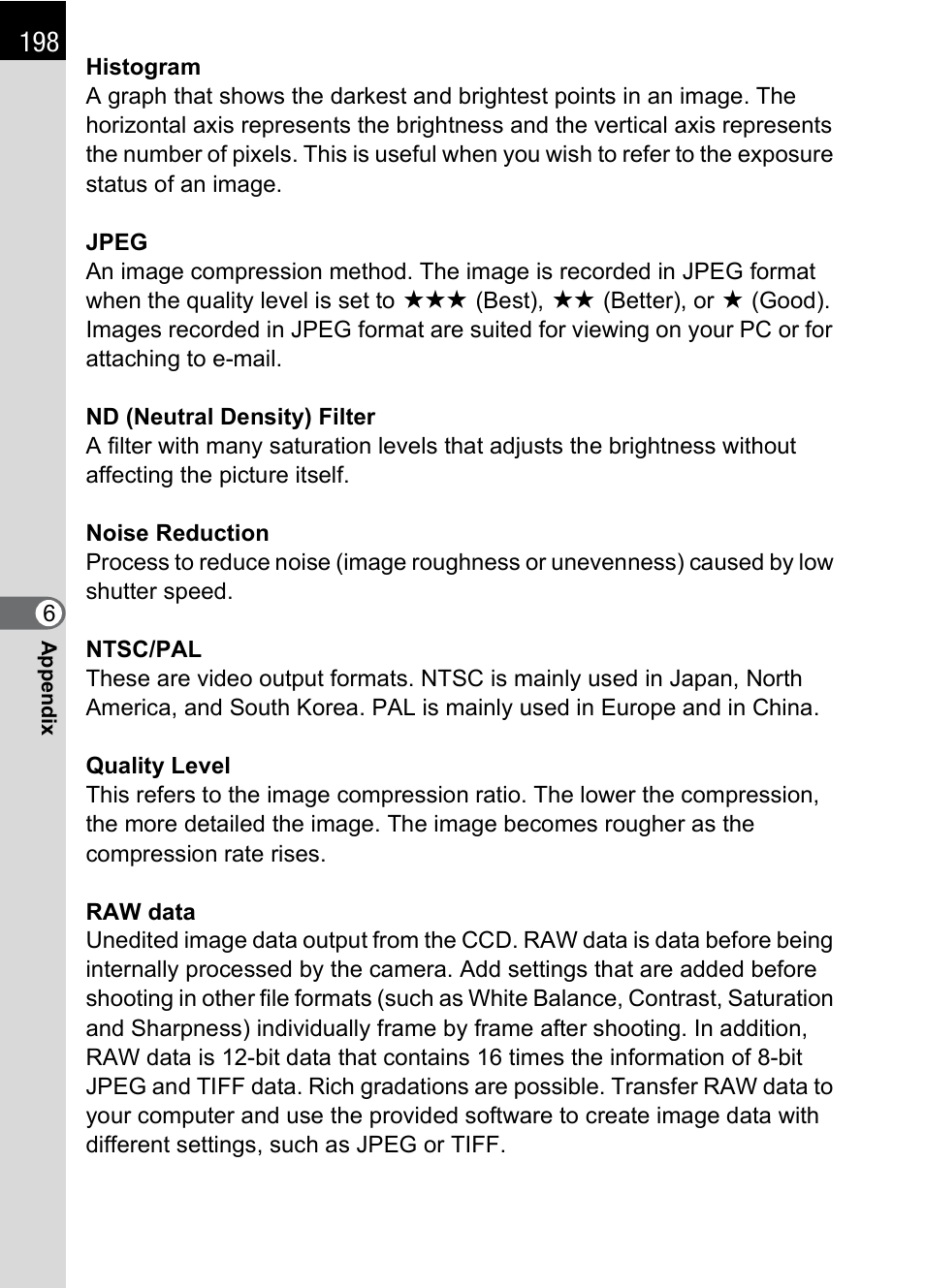 Pentax DS2 User Manual | Page 200 / 212