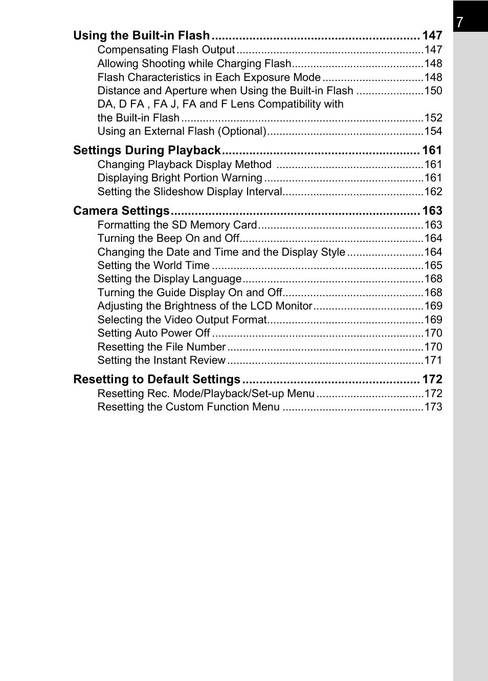 Pentax DS2 User Manual | Page 9 / 212