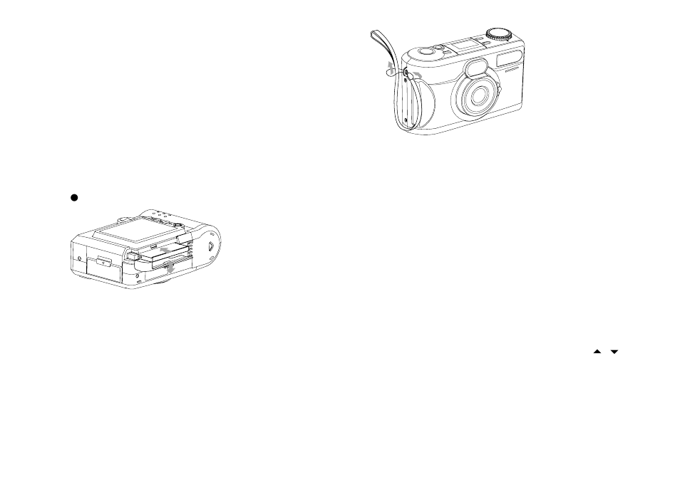 Loading the compactflash card (optional), Attaching the strap, Setting the language | Setting the date and time | Pentax EL-100 User Manual | Page 11 / 28