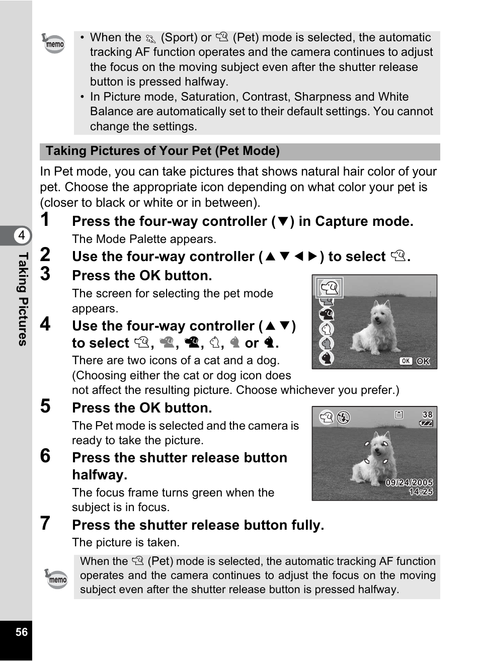 Pentax Optio S6 User Manual | Page 58 / 187