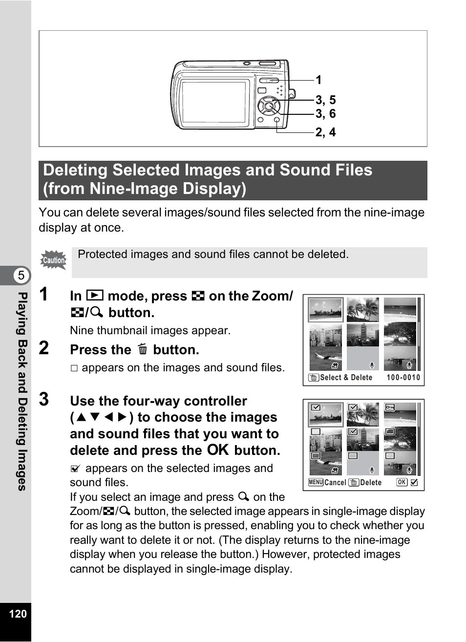 P.120 | Pentax M40 User Manual | Page 122 / 192