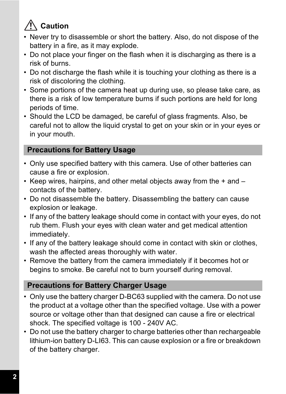 Pentax M40 User Manual | Page 4 / 192