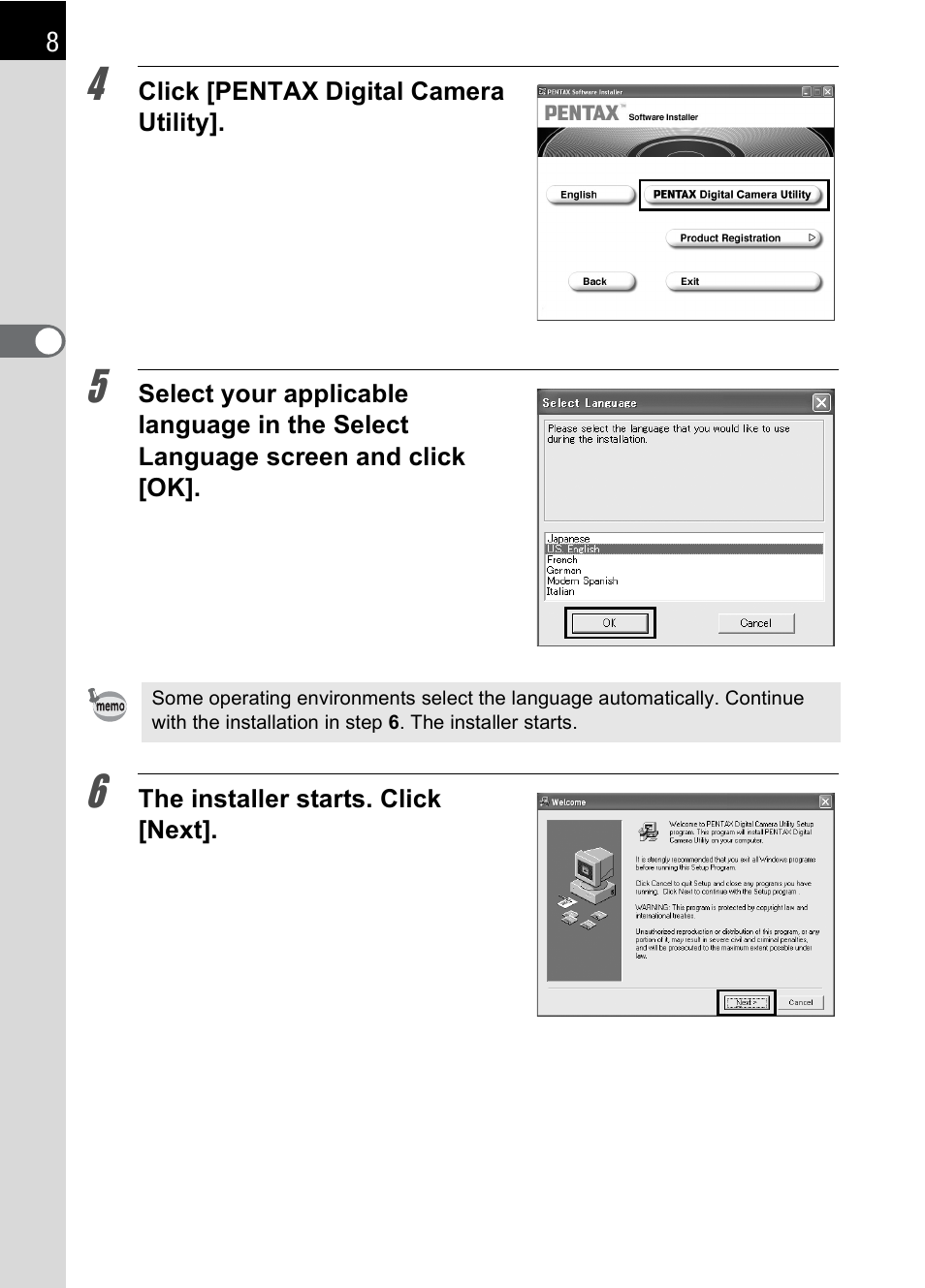 Pentax Browser 2.0 User Manual | Page 10 / 104