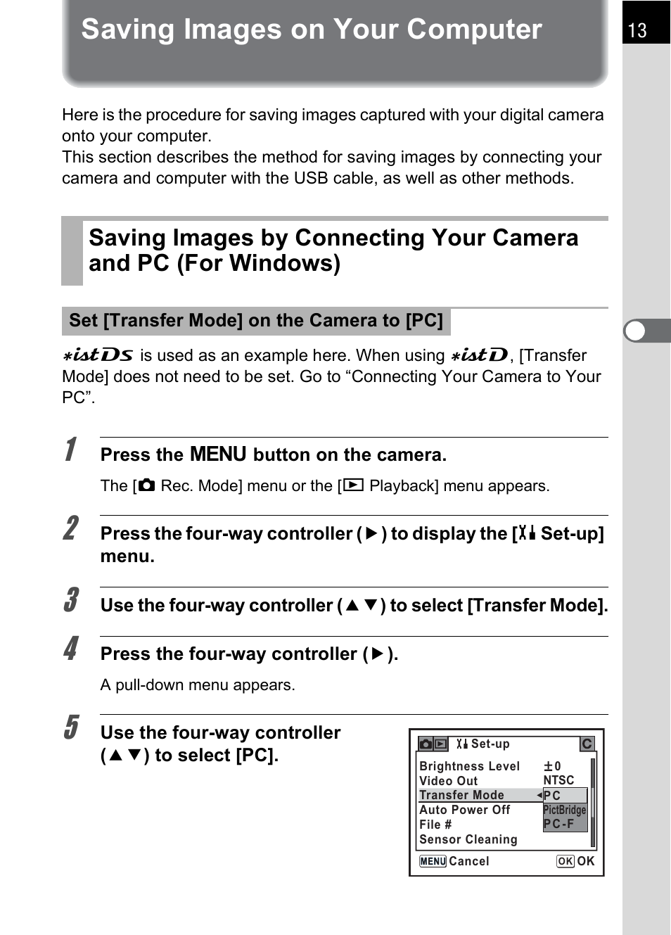 Saving images on your computer | Pentax Browser 2.0 User Manual | Page 15 / 104