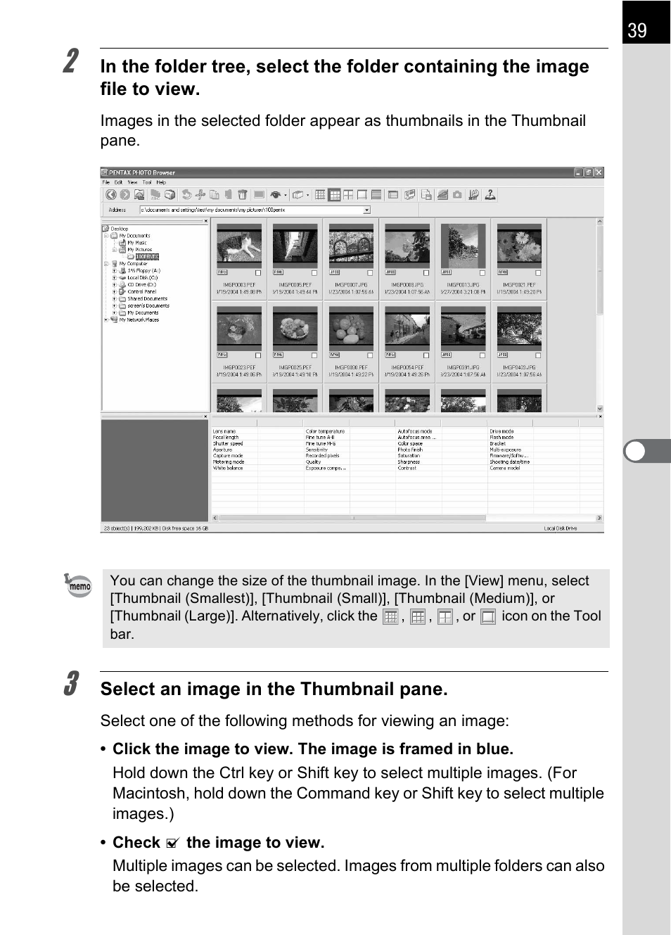 Pentax Browser 2.0 User Manual | Page 41 / 104