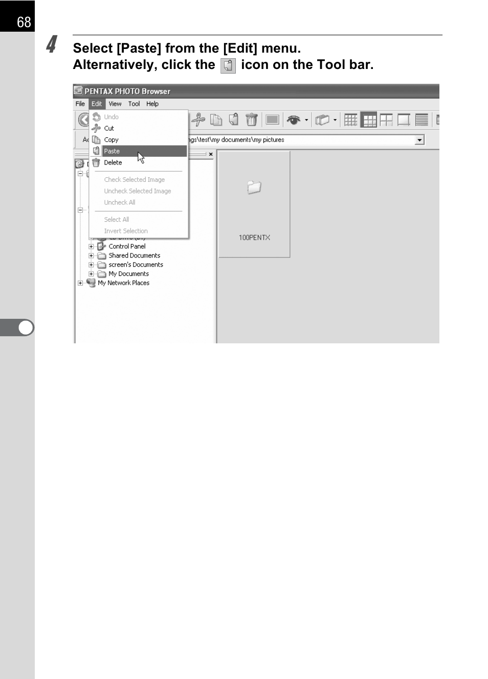 Pentax Browser 2.0 User Manual | Page 70 / 104