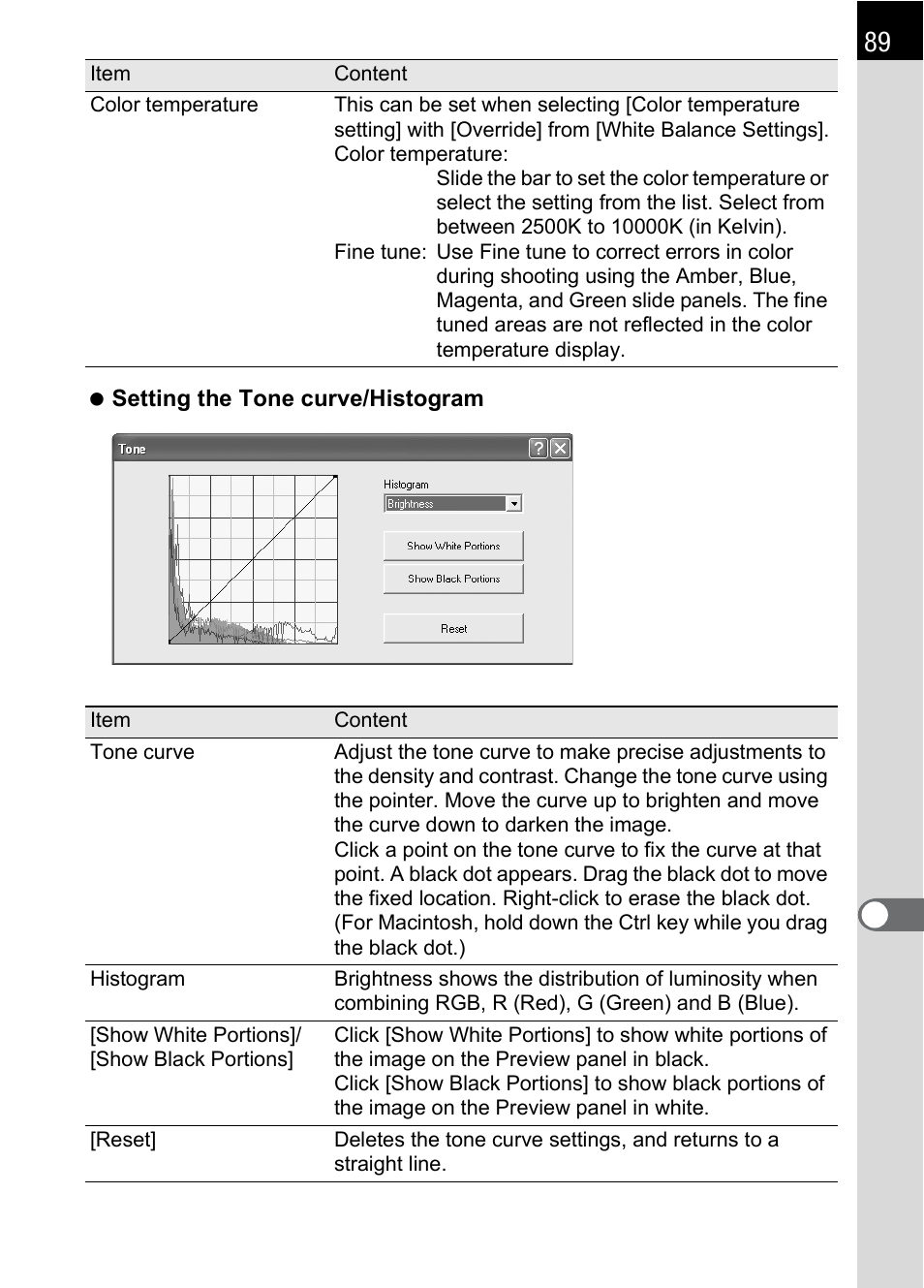 P.89) | Pentax Browser 2.0 User Manual | Page 91 / 104