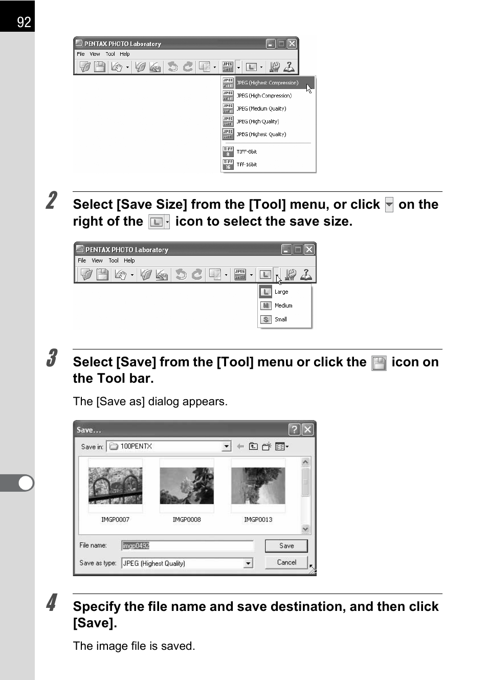 Pentax Browser 2.0 User Manual | Page 94 / 104