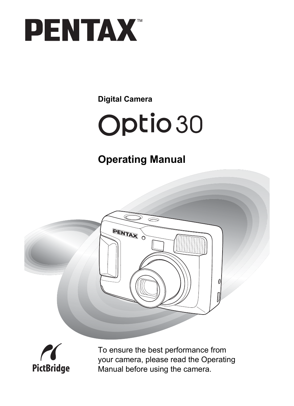 Pentax 30 User Manual | 116 pages