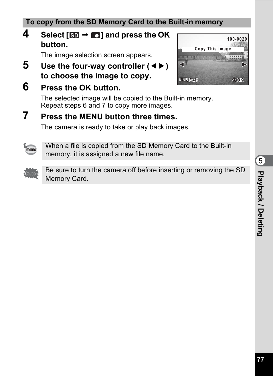 Pentax 30 User Manual | Page 79 / 116