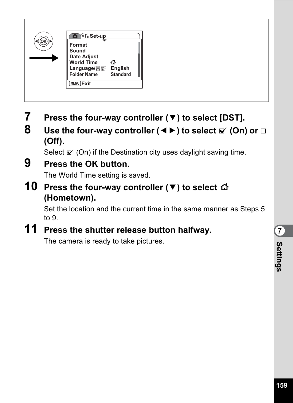 Pentax Optios7 User Manual | Page 161 / 192