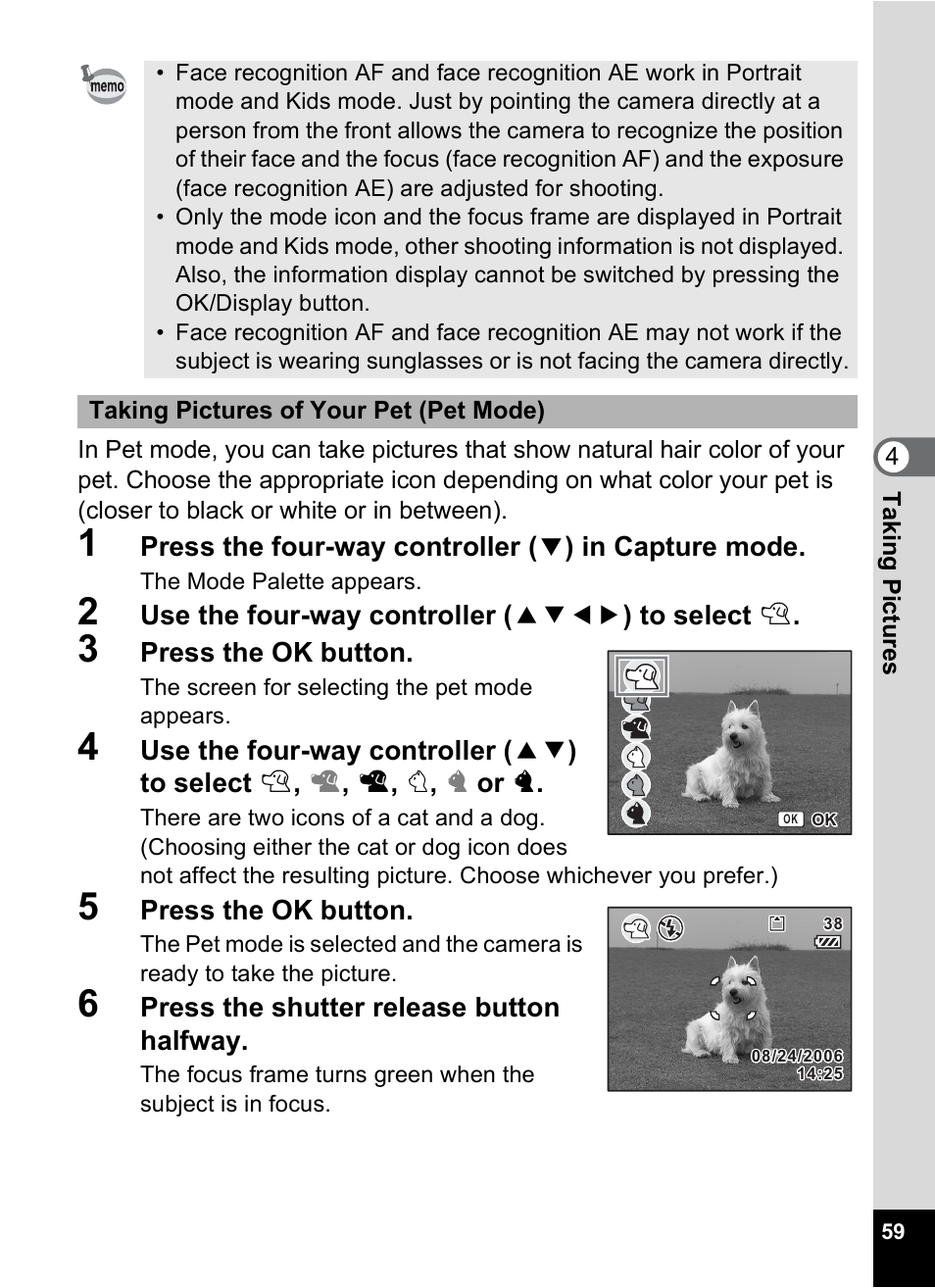 Pentax Optios7 User Manual | Page 61 / 192