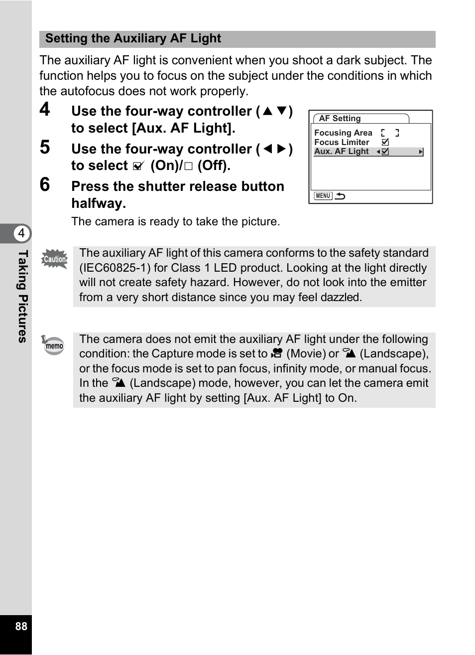 P.88 | Pentax Optios7 User Manual | Page 90 / 192