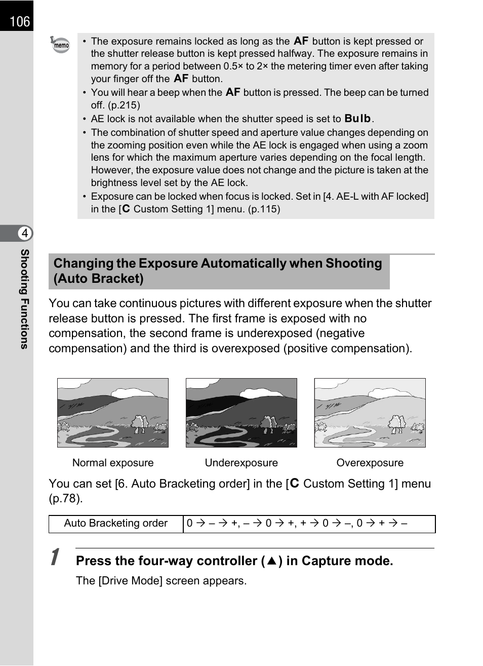 P.106 | Pentax K-m/K2000 User Manual | Page 108 / 280
