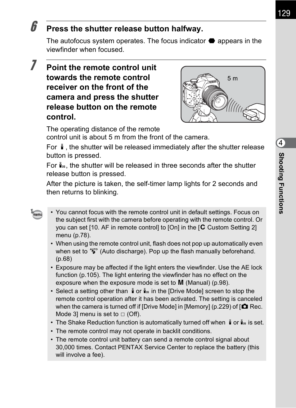 P.129 | Pentax K-m/K2000 User Manual | Page 131 / 280