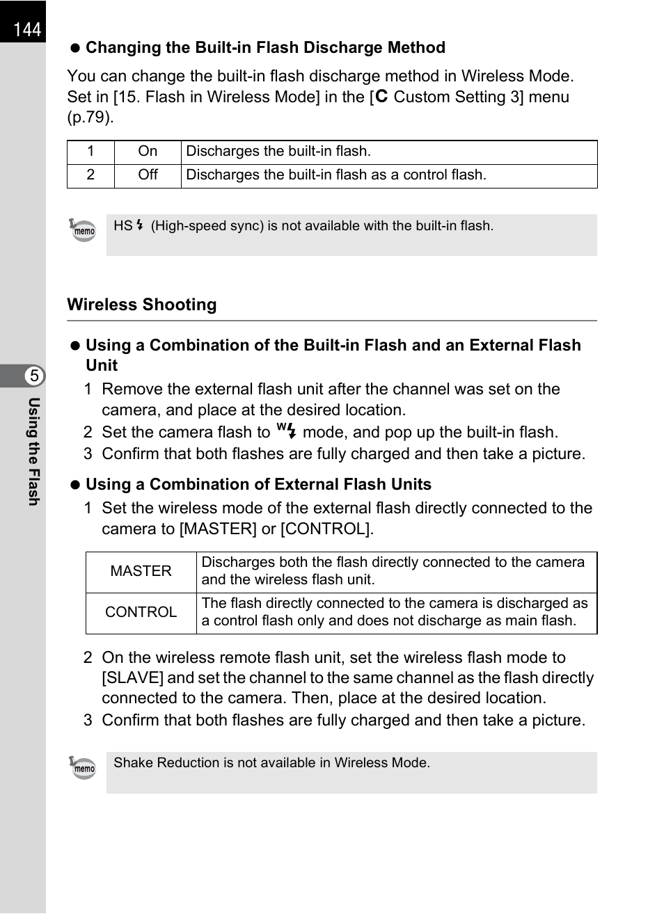 P.144 | Pentax K-m/K2000 User Manual | Page 146 / 280