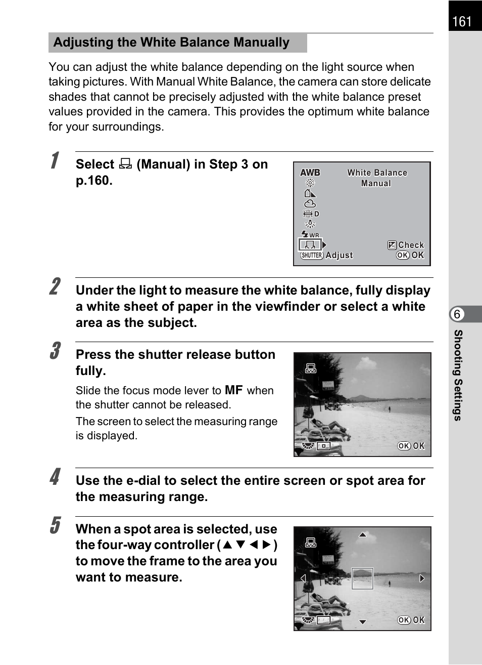 Pentax K-m/K2000 User Manual | Page 163 / 280