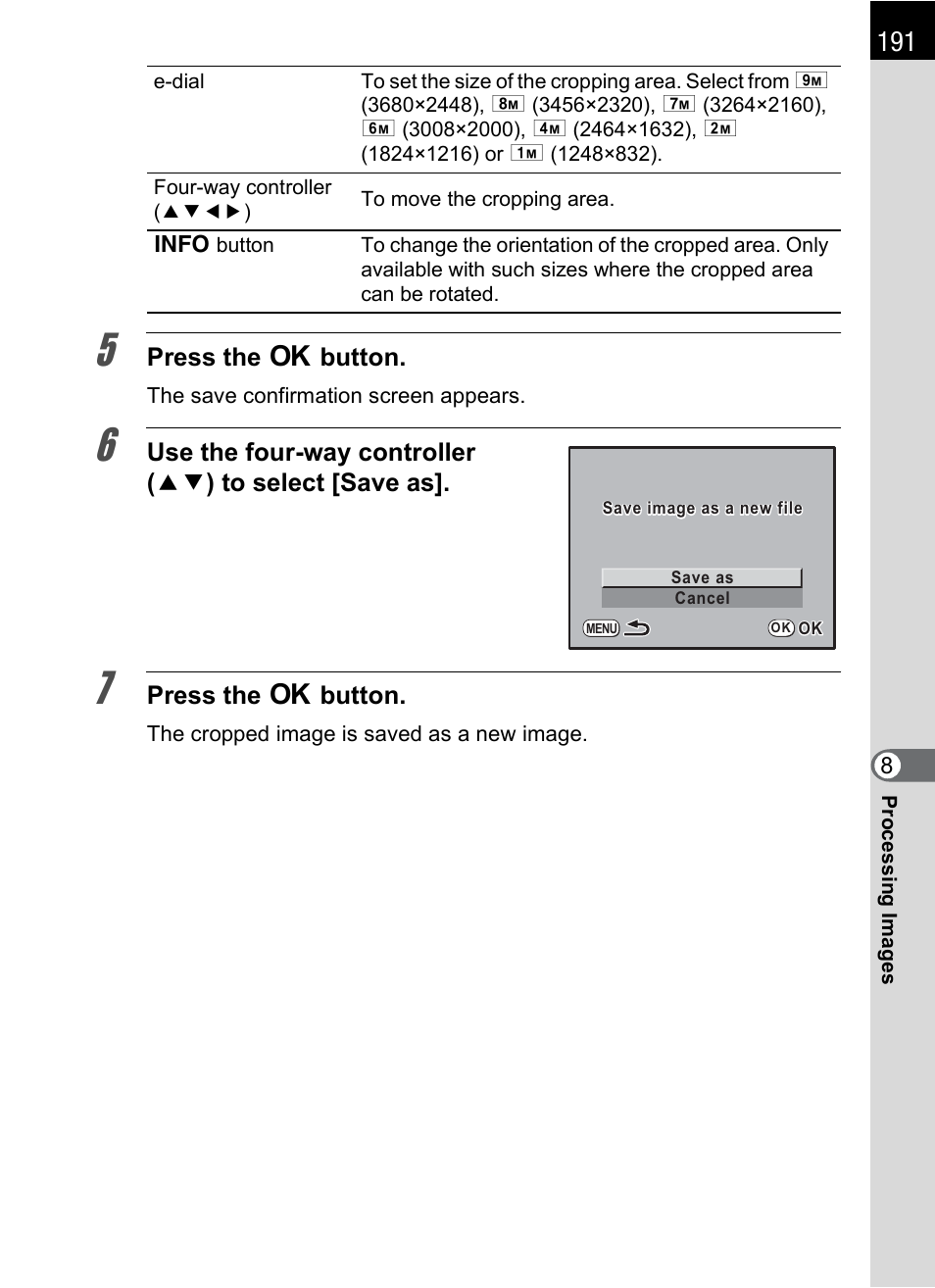 Pentax K-m/K2000 User Manual | Page 193 / 280