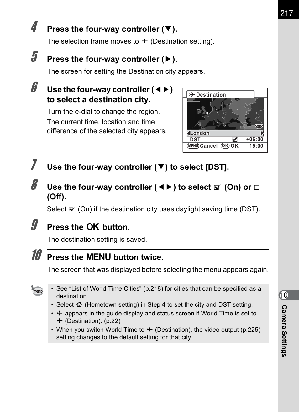 Pentax K-m/K2000 User Manual | Page 219 / 280