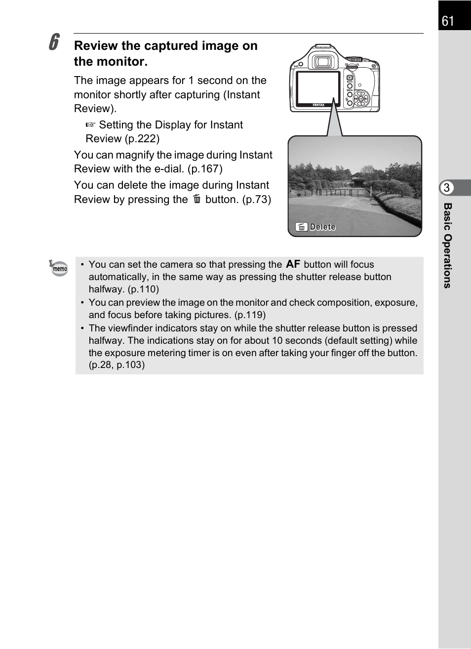 Pentax K-m/K2000 User Manual | Page 63 / 280