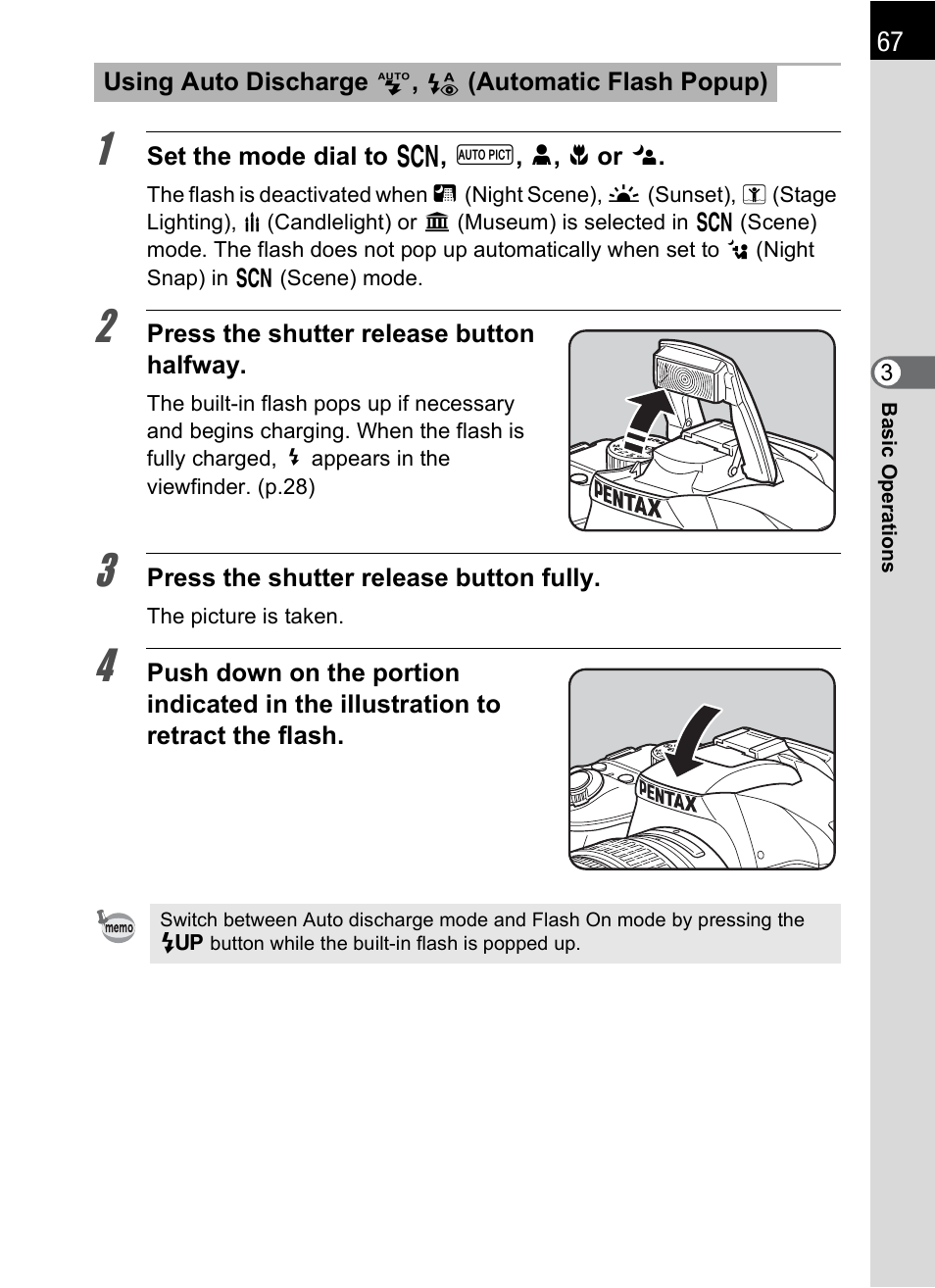 Pentax K-m/K2000 User Manual | Page 69 / 280