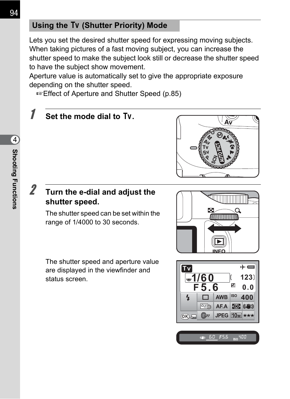 P.94 | Pentax K-m/K2000 User Manual | Page 96 / 280